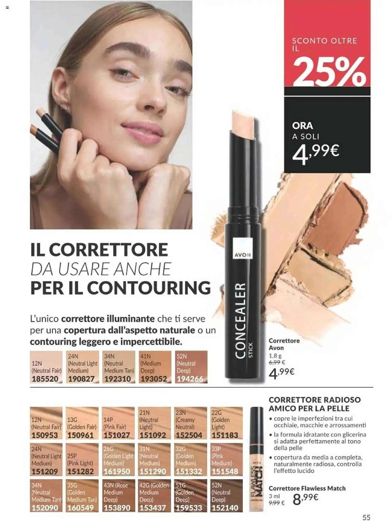 Volantino Avon da 1 aprile a 30 aprile di 2025 - Pagina del volantino 55