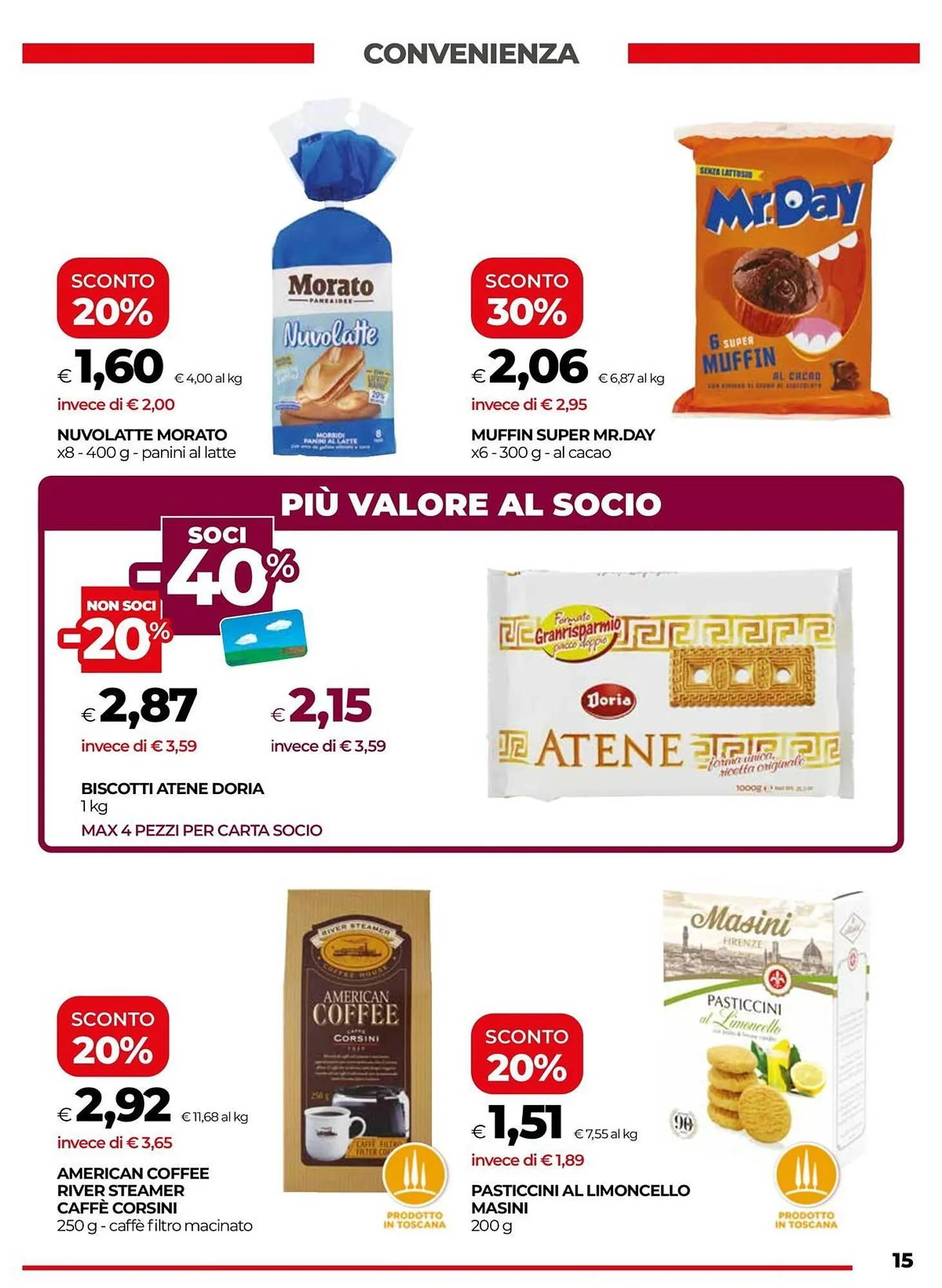 Volantino Unicoop da 5 giugno a 18 giugno di 2025 - Pagina del volantino 15