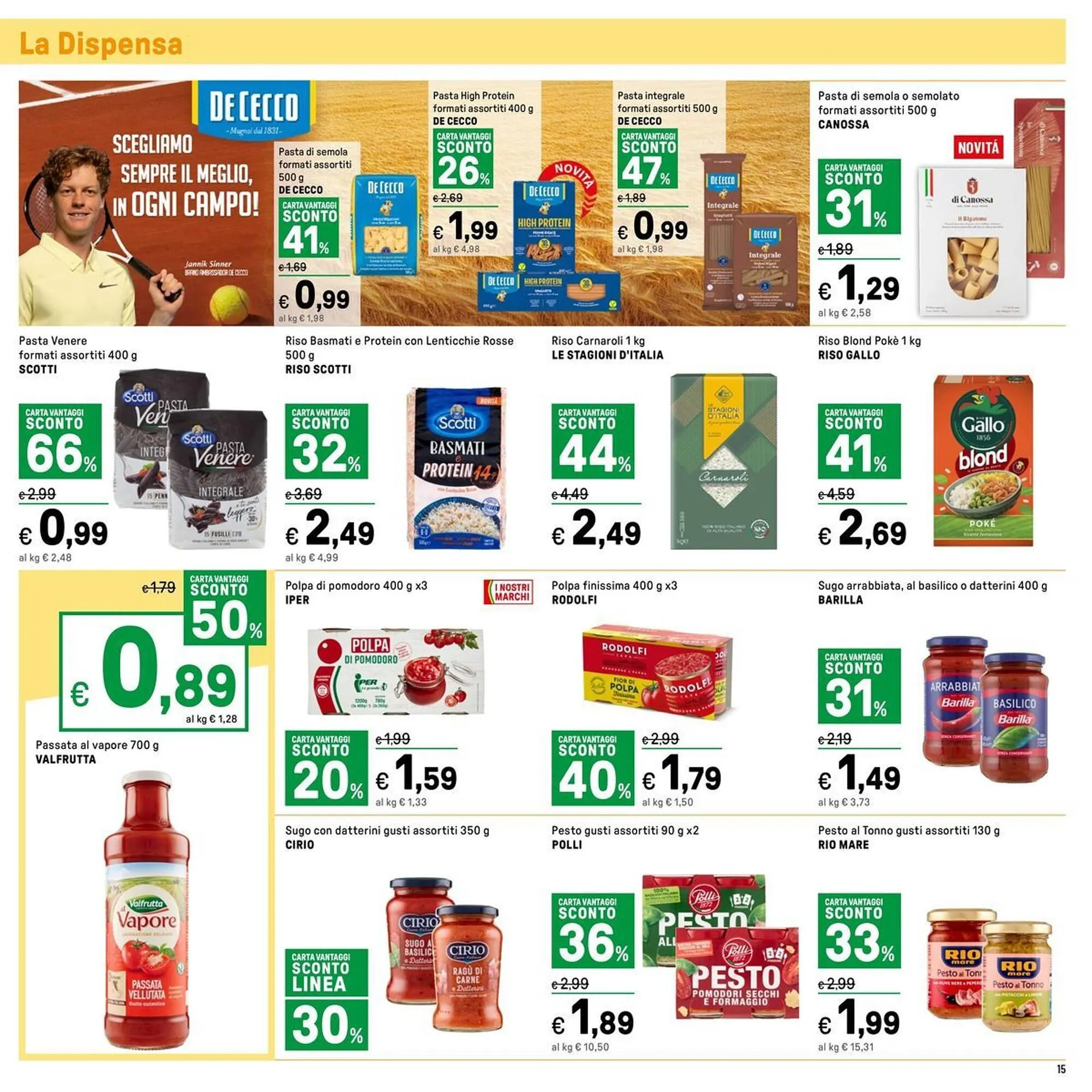 Volantino Iper La Grande da 21 luglio a 3 agosto di 2025 - Pagina del volantino 15