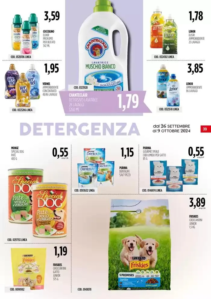 Carico Cash & Carry - Anniversario da 26 settembre a 9 ottobre di 2024 - Pagina del volantino 39