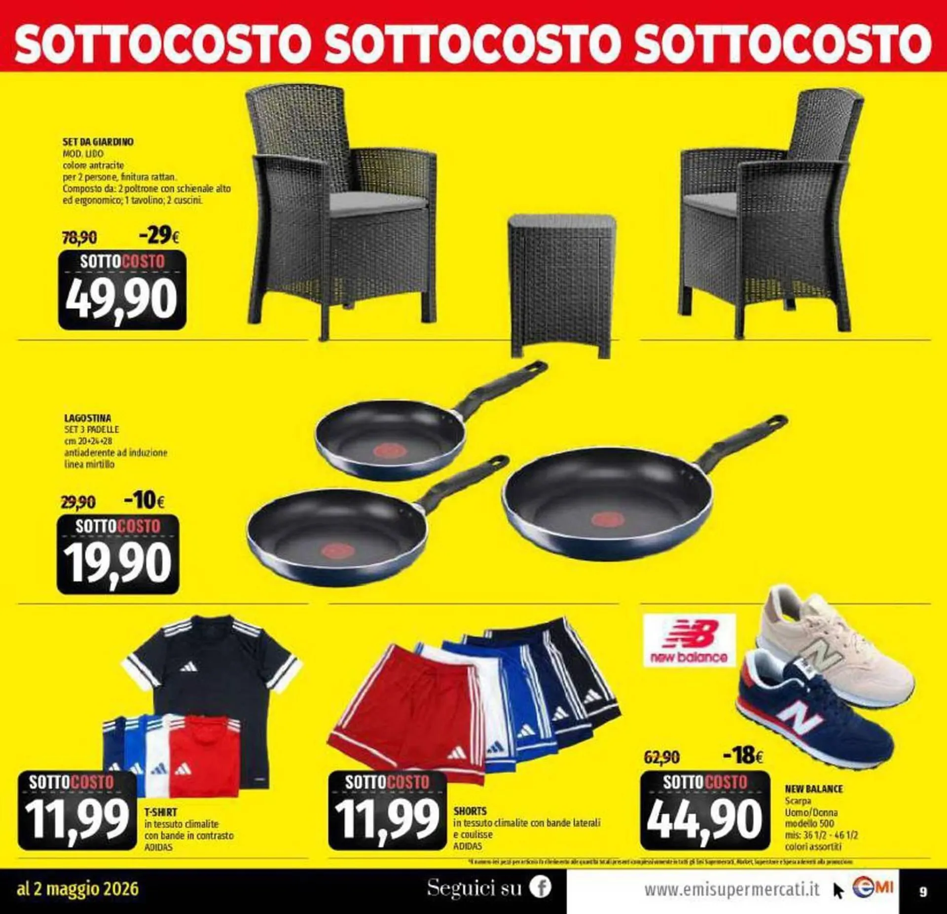 Volantino Emi Supermercati da 23 aprile a 6 maggio di 2026 - Pagina del volantino 9