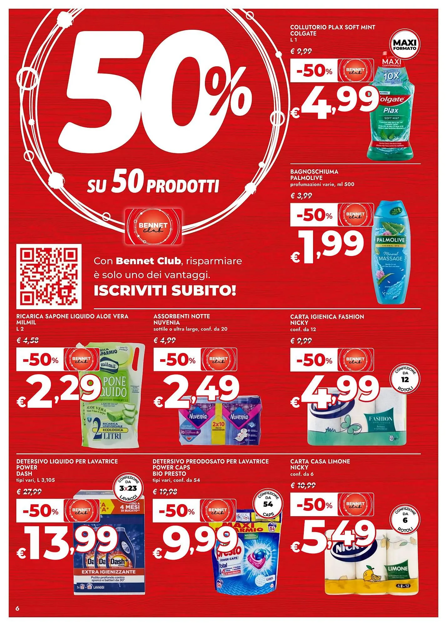 Volantino Bennet da 31 luglio a 13 agosto di 2025 - Pagina del volantino 6