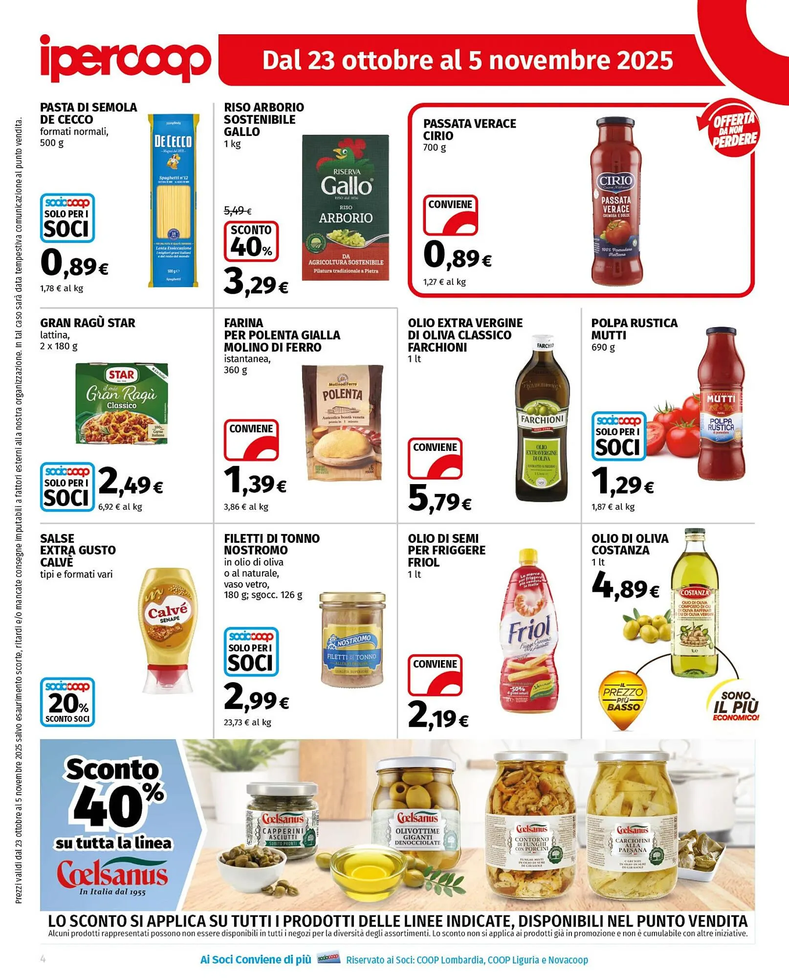 Volantino Ipercoop da 23 ottobre a 5 novembre di 2025 - Pagina del volantino 4