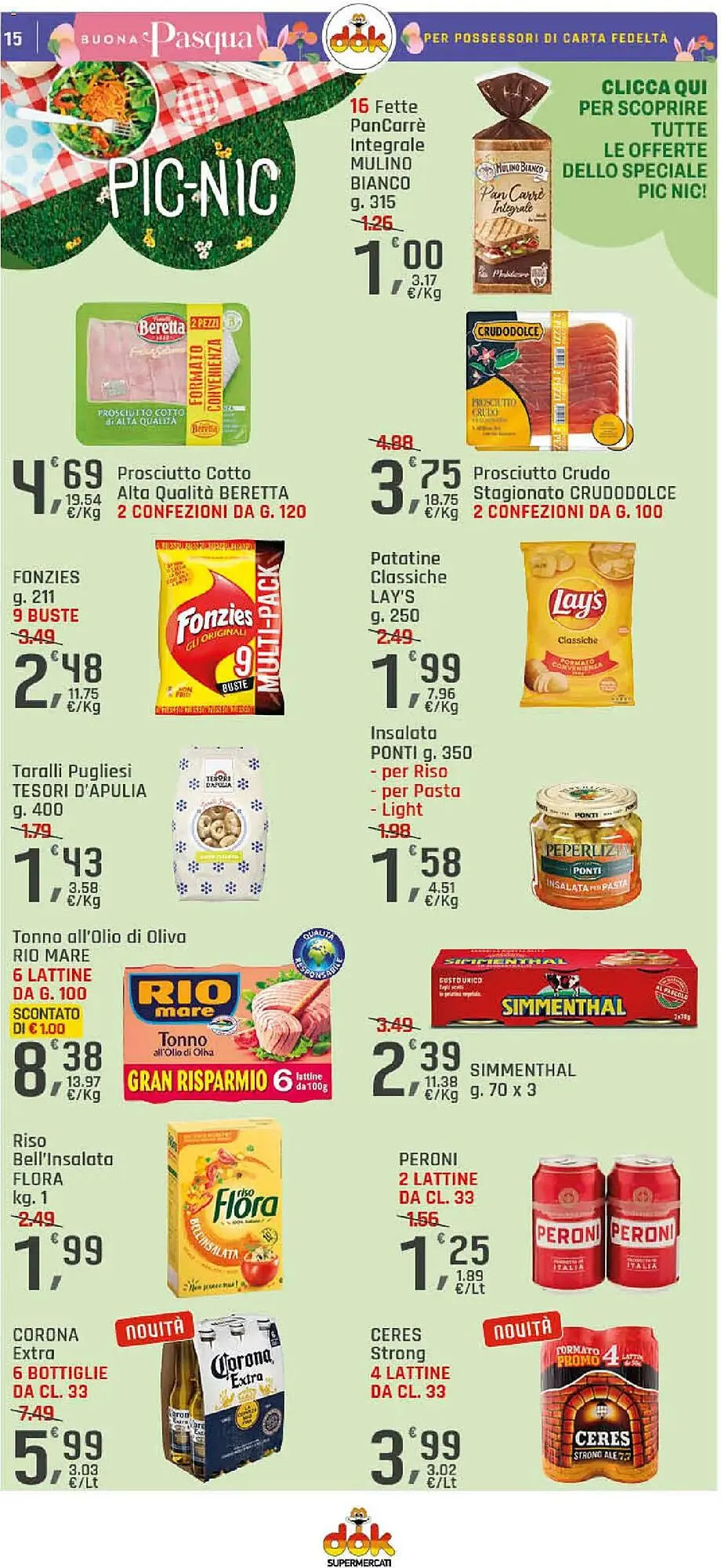 Volantino Supermercati Dok da 10 aprile a 19 aprile di 2025 - Pagina del volantino 15