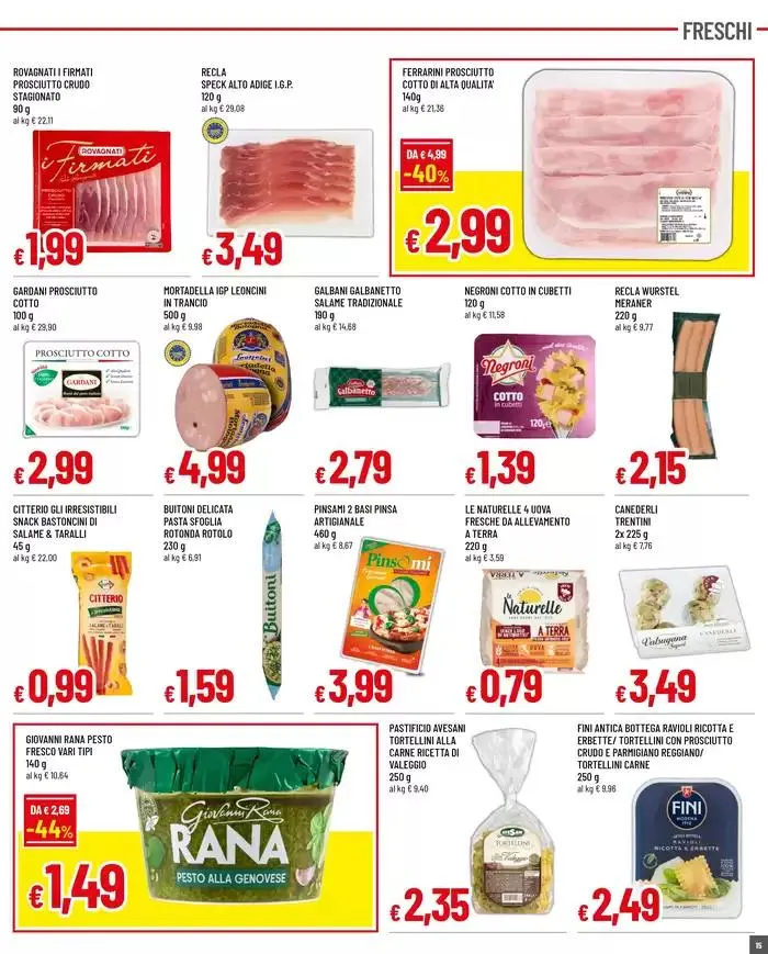 Sottocosto da 27 marzo a 5 aprile di 2025 - Pagina del volantino 15