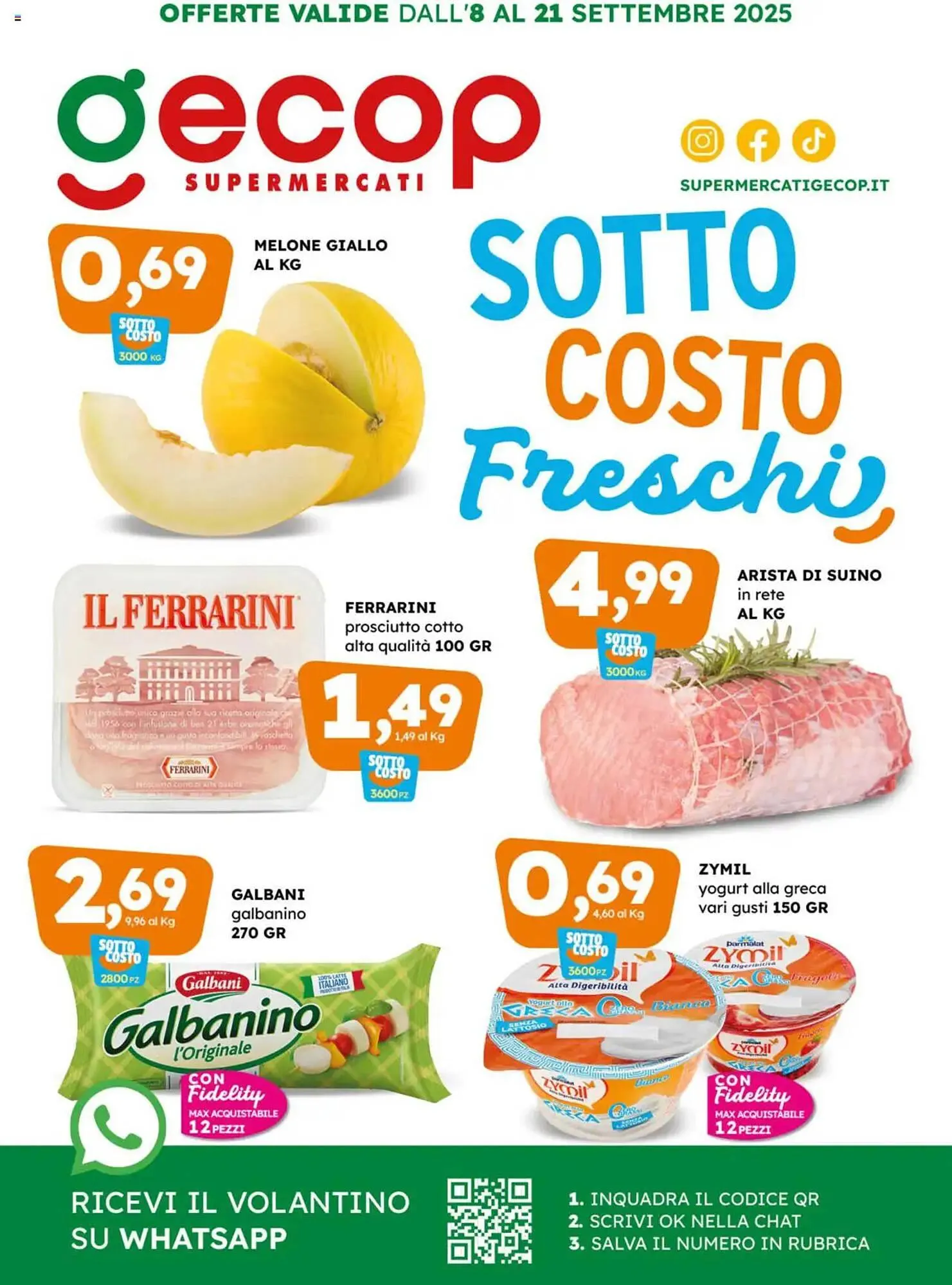 Volantino Gecop da 8 settembre a 21 settembre di 2025 - Pagina del volantino 1
