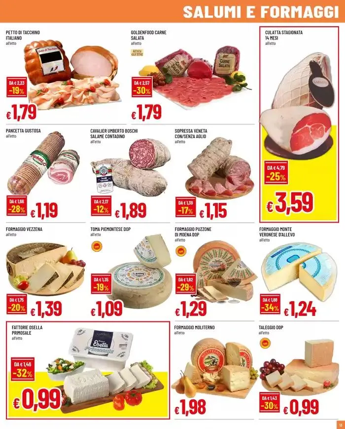 SOTTOCOSTO da 28 marzo a 5 aprile di 2025 - Pagina del volantino 13