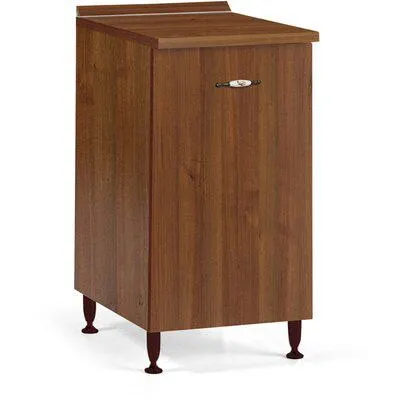 Base cucina 40 cm 1 anta noce antico