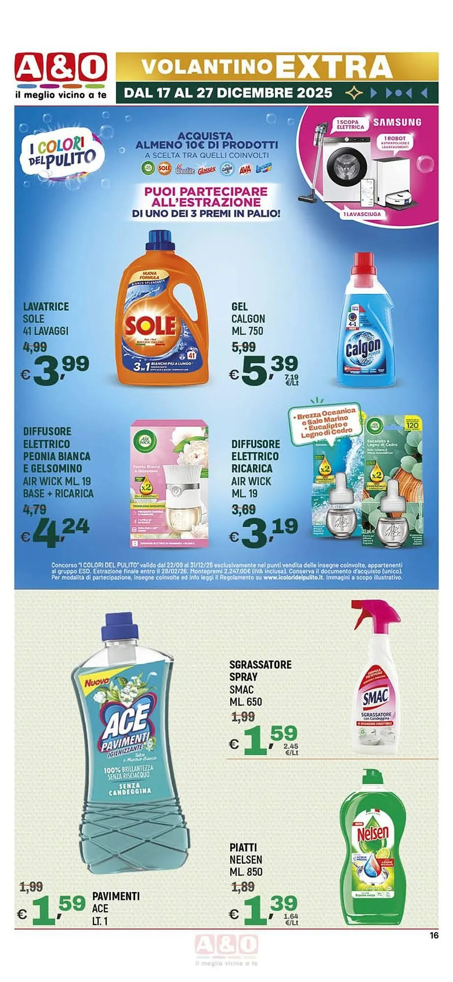 Volantino A&O da 18 dicembre a 27 dicembre di 2025 - Pagina del volantino 16