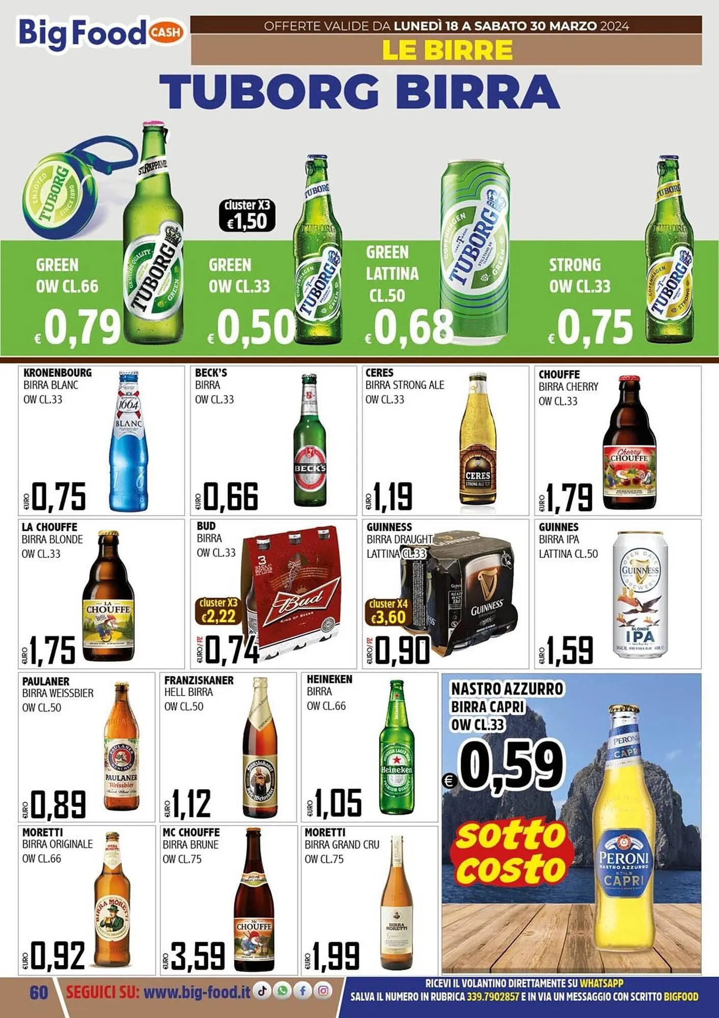 Volantino Big Food da 18 marzo a 30 marzo di 2024 - Pagina del volantino 60