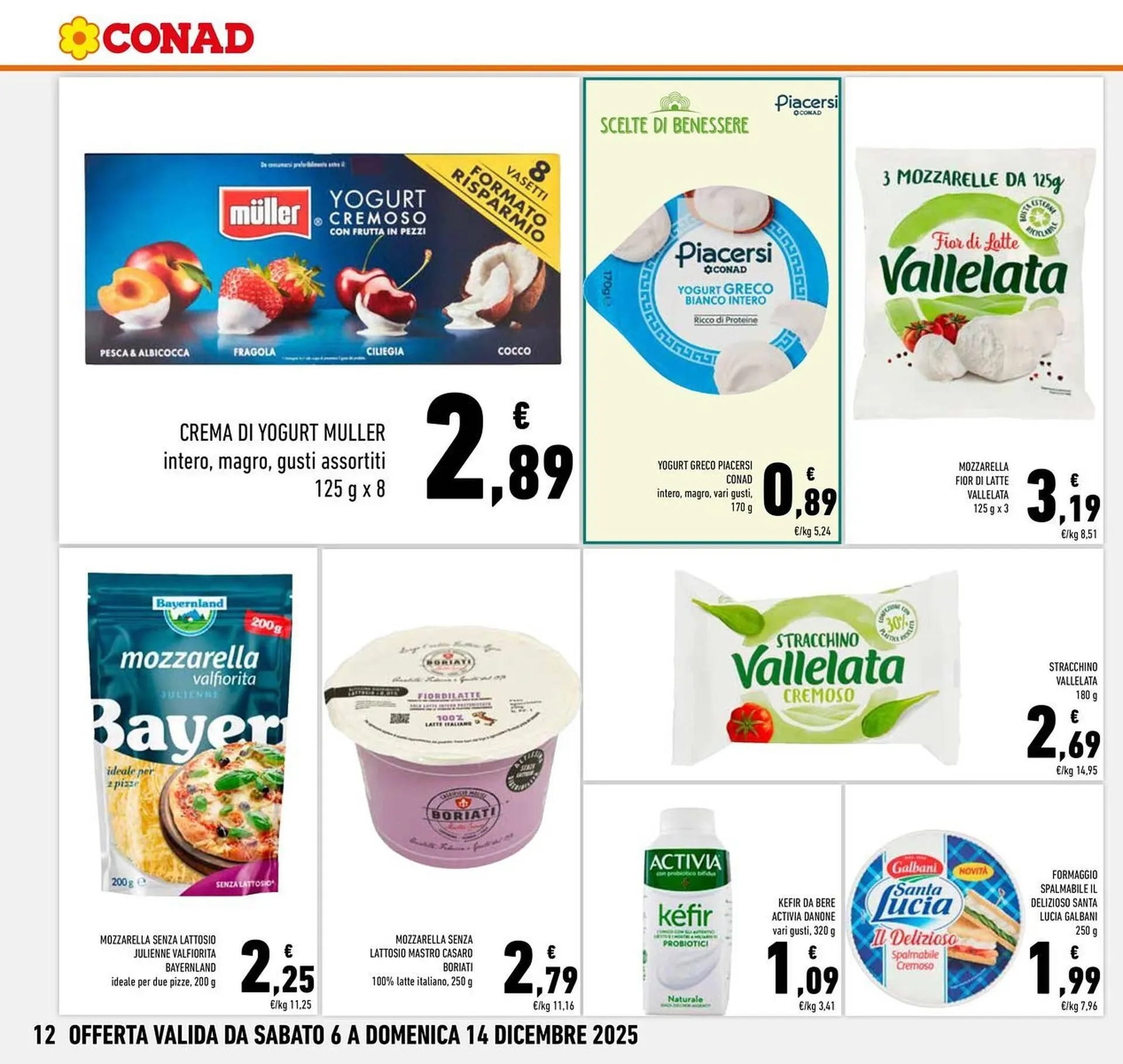 Volantino Conad da 6 dicembre a 14 dicembre di 2025 - Pagina del volantino 12
