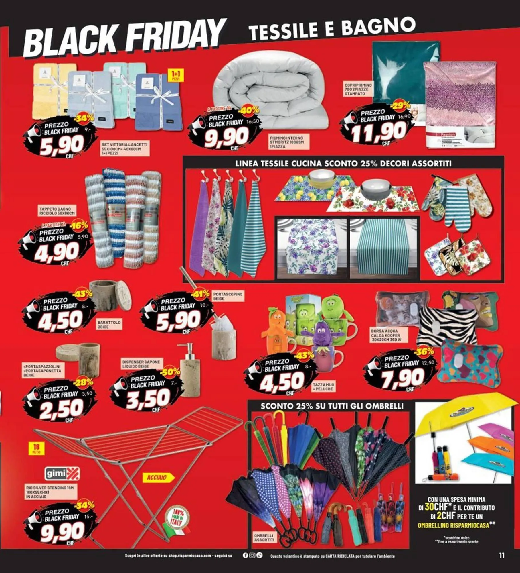 Volantino Risparmio Casa da 20 novembre a 27 novembre di 2025 - Pagina del volantino 11