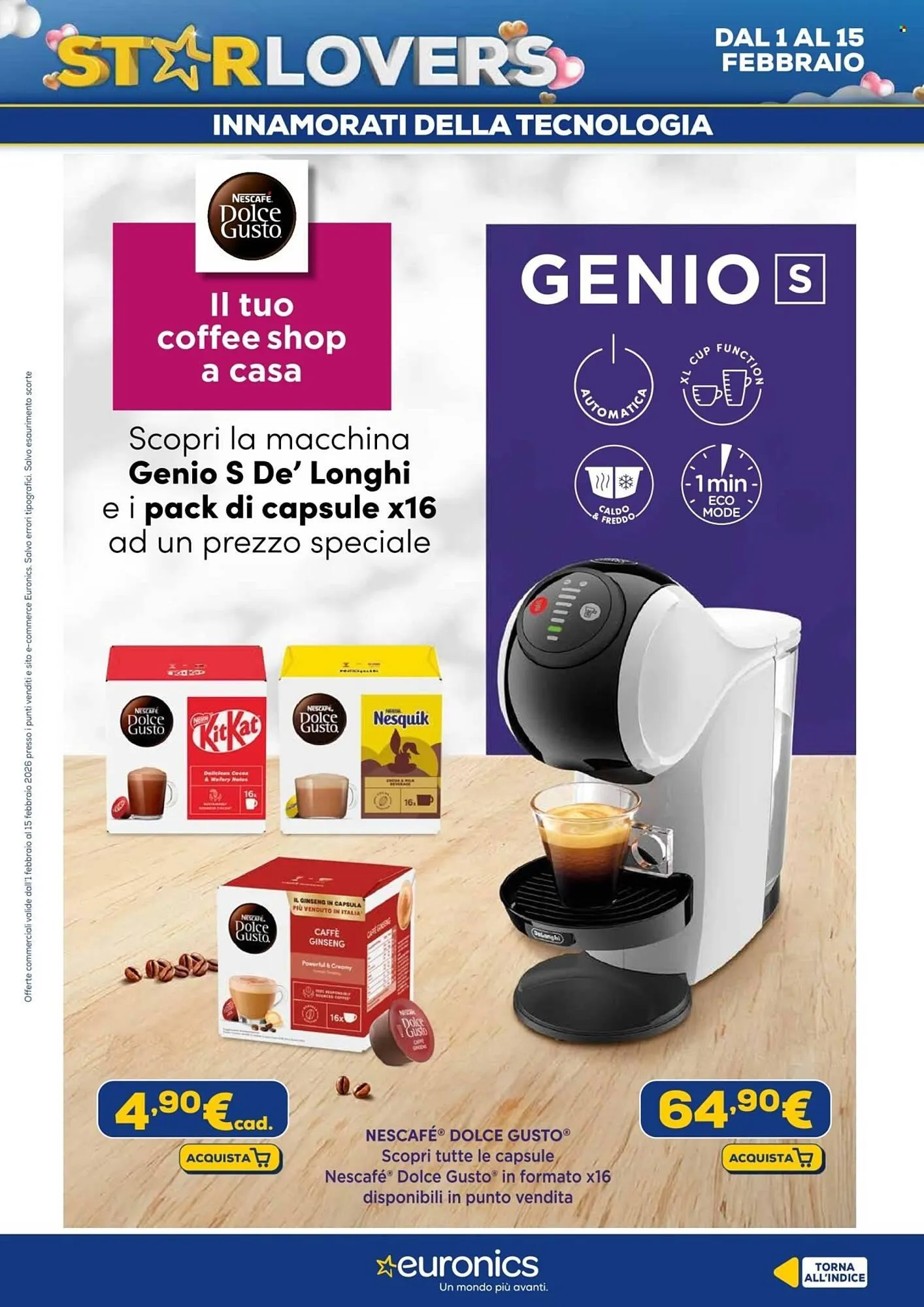 Volantino Euronics da 1 febbraio a 15 febbraio di 2026 - Pagina del volantino 18