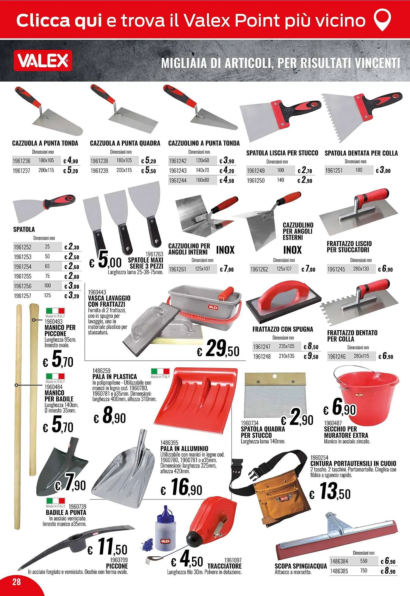 Volantino Valex da 2 gennaio a 2 marzo di 2024 - Pagina del volantino 28