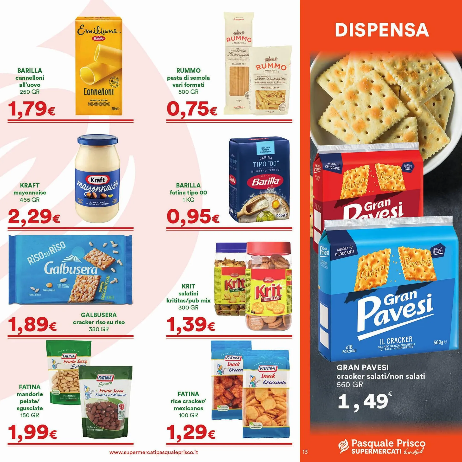 Volantino Supermercati Pasquale Prisco da 21 ottobre a 3 novembre di 2025 - Pagina del volantino 13