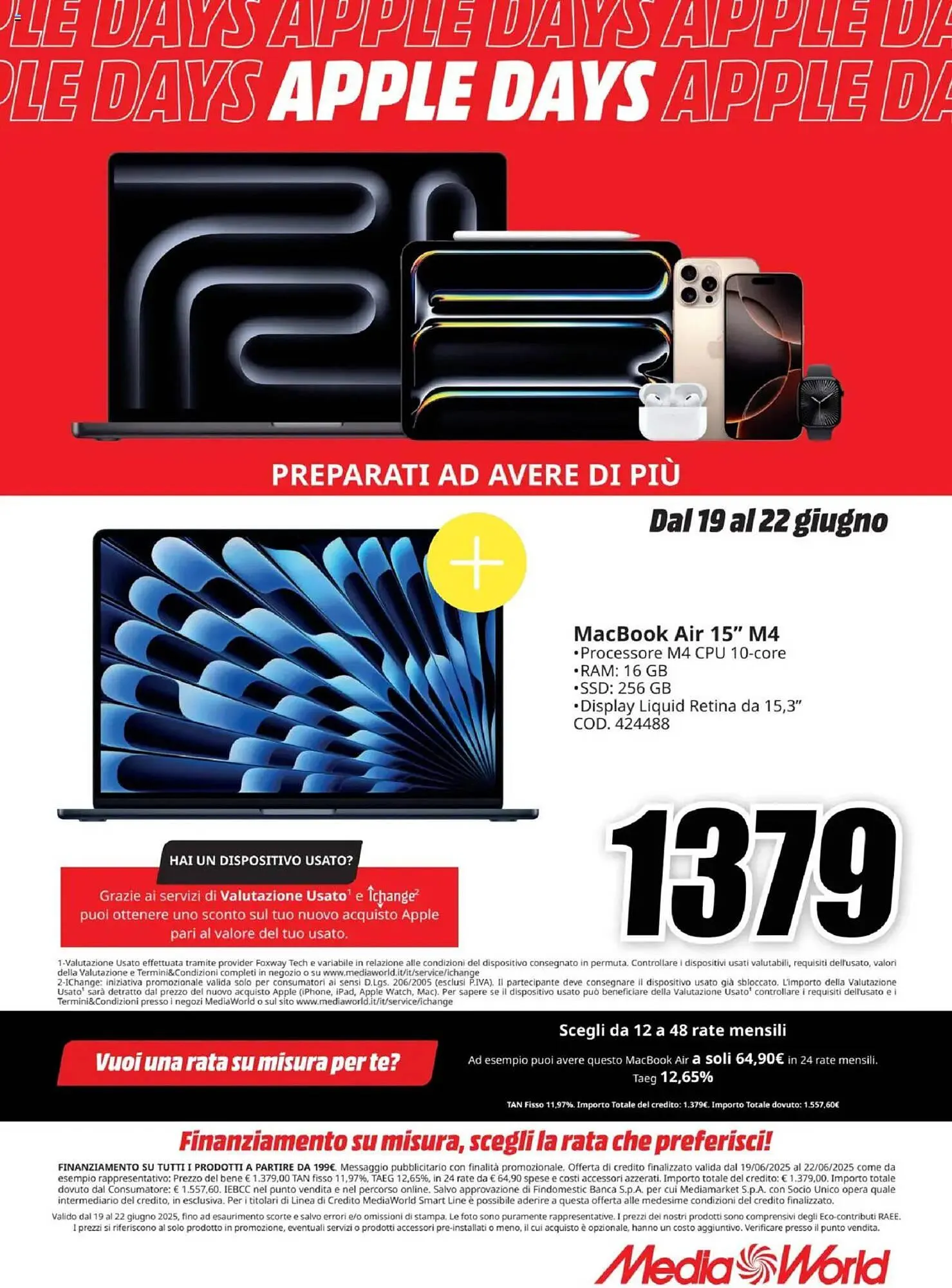 Volantino MediaWorld da 19 giugno a 22 giugno di 2025 - Pagina del volantino 7