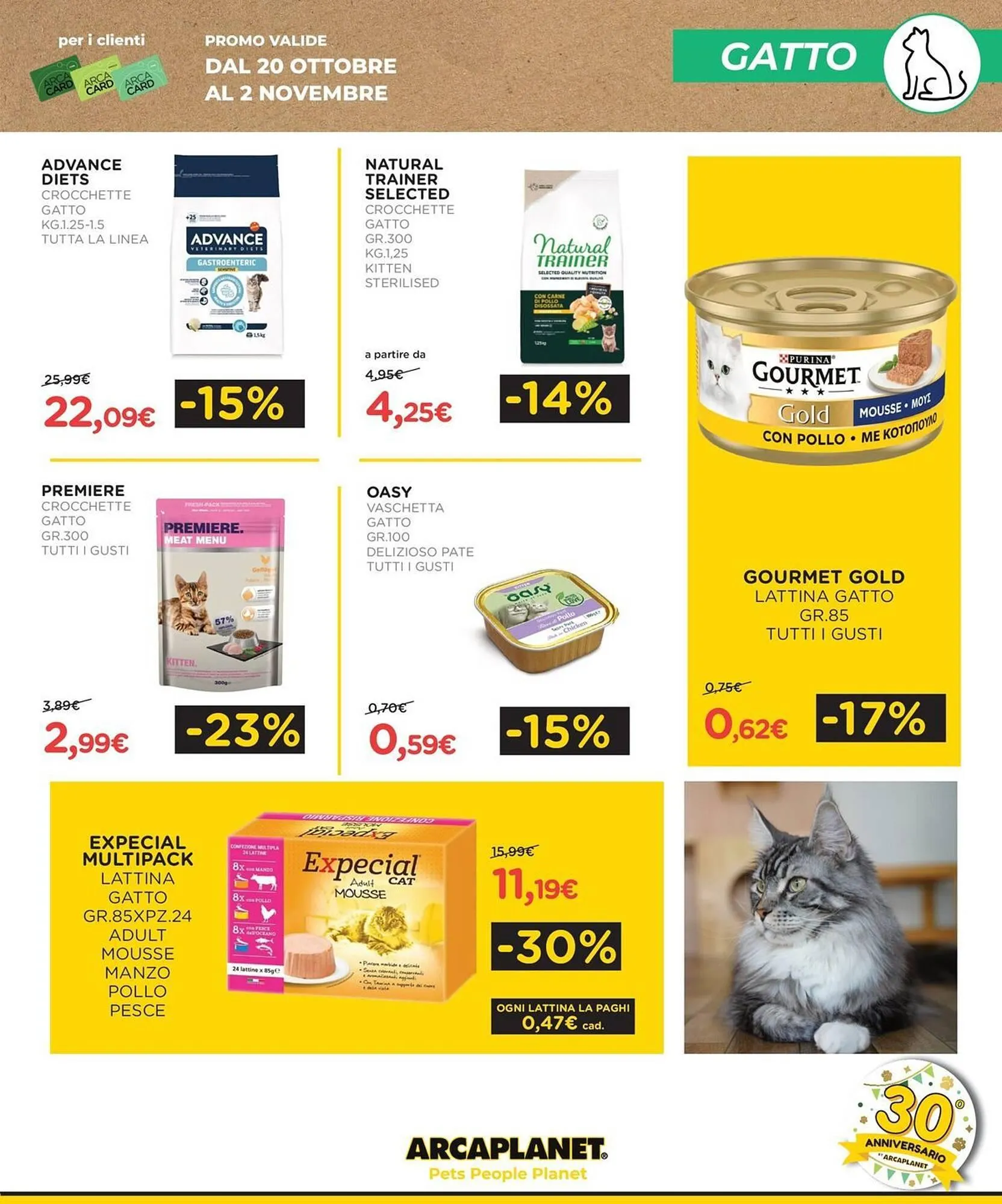 Volantino Arcaplanet da 20 ottobre a 2 novembre di 2025 - Pagina del volantino 9