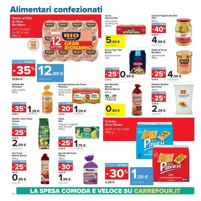 Sconti di pasqua da 8 aprile a 21 aprile di 2025 - Pagina del volantino 30