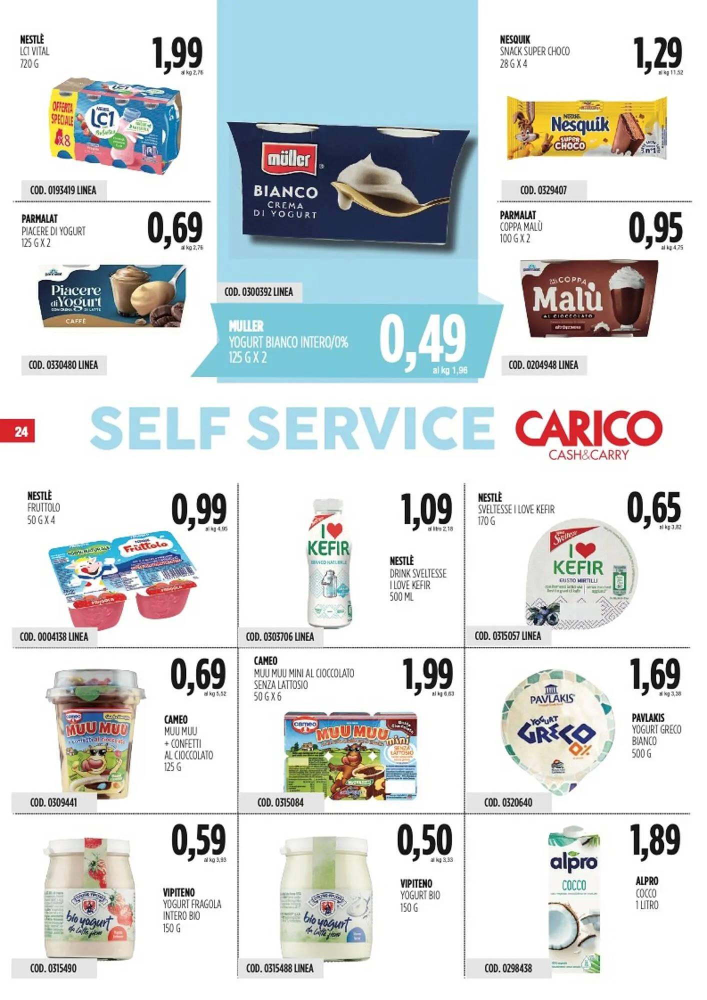 Volantino Carico Cash & Carry da 28 agosto a 10 settembre di 2025 - Pagina del volantino 24