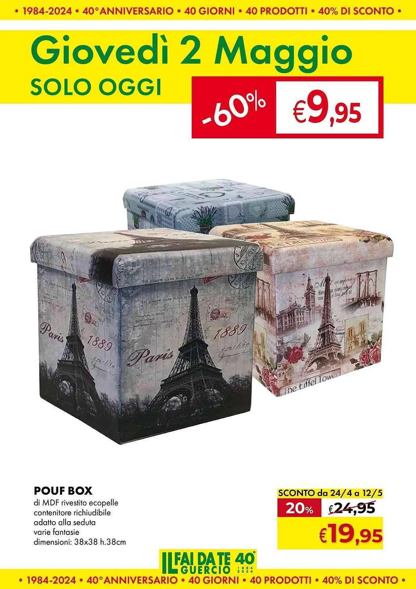 Volantino Il Fai Da Te Guercio da 25 aprile a 12 maggio di 2024 - Pagina del volantino 9