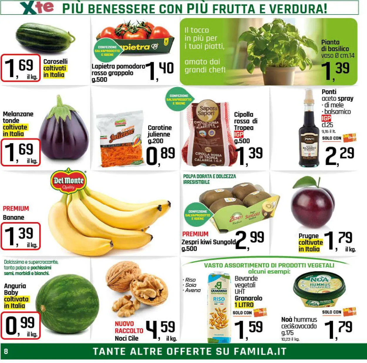 Famila Volantino attuale da 13 luglio a 22 luglio di 2023 - Pagina del volantino 8