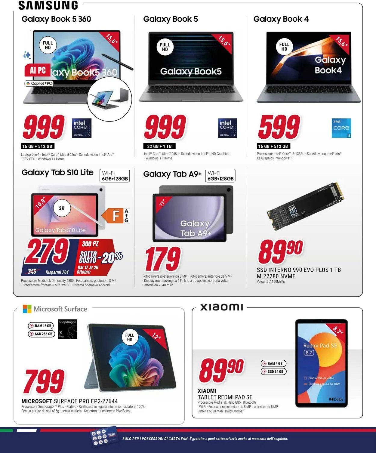 Trony - Milano Volantino attuale da 17 ottobre a 29 ottobre di 2025 - Pagina del volantino 8