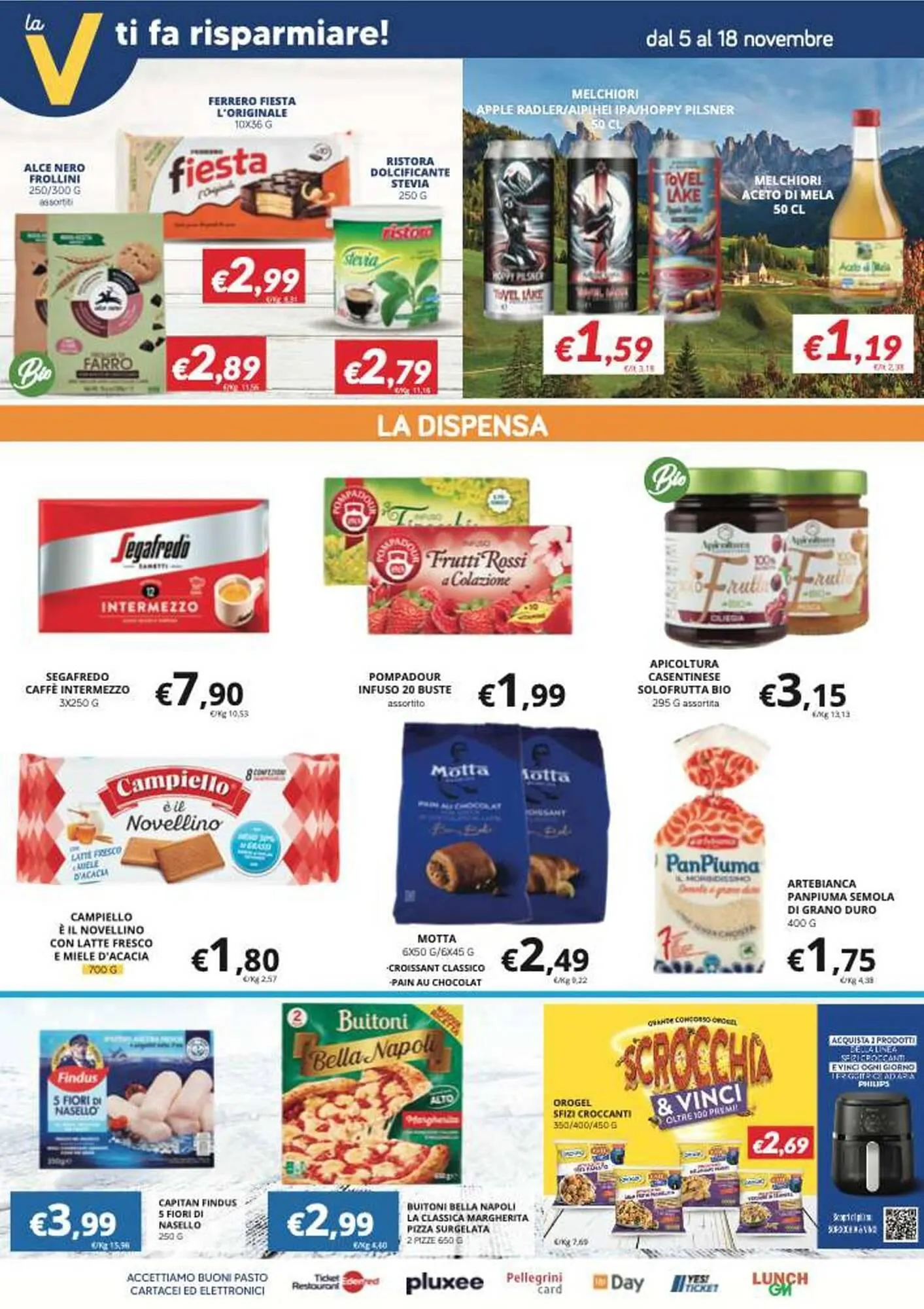 Volantino Supermercati Visotto da 5 novembre a 16 novembre di 2025 - Pagina del volantino 5