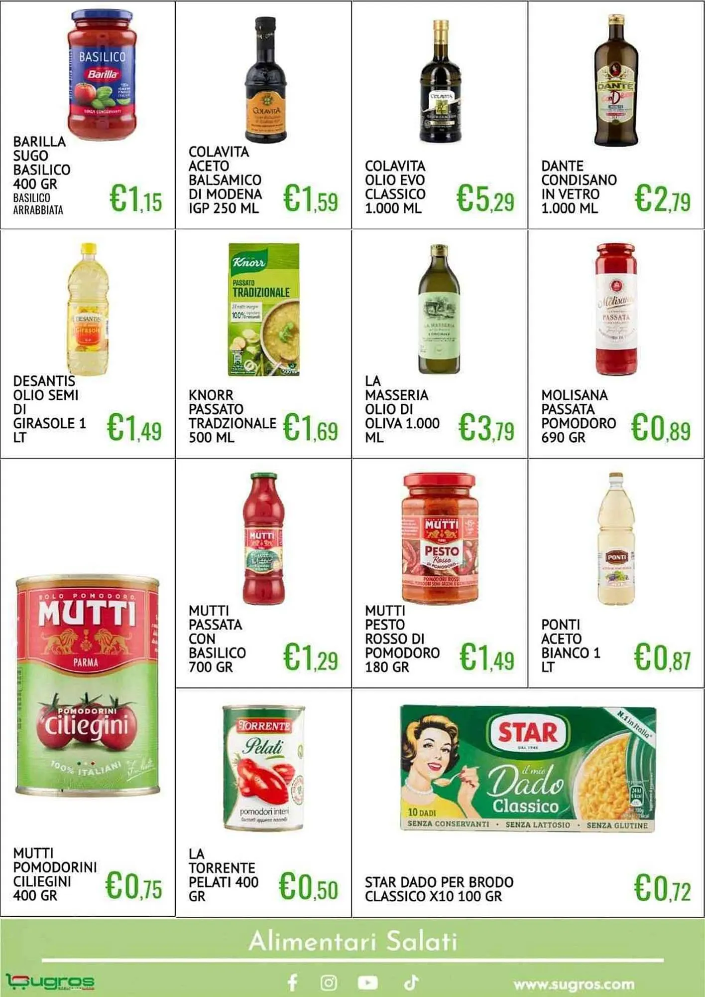 Volantino Sugros da 22 settembre a 11 ottobre di 2025 - Pagina del volantino 21