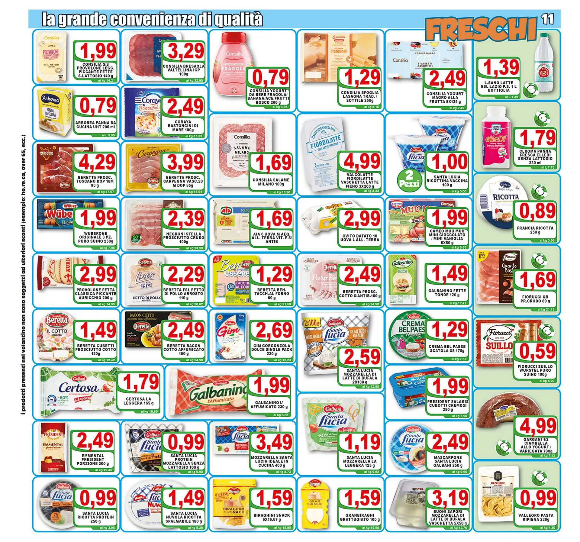 Volantino Top Supermercati da 15 novembre a 23 novembre di 2023 - Pagina del volantino 11