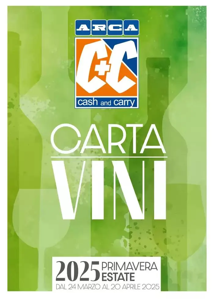 CARTA VINI 2025 da 24 marzo a 20 aprile di 2025 - Pagina del volantino 1
