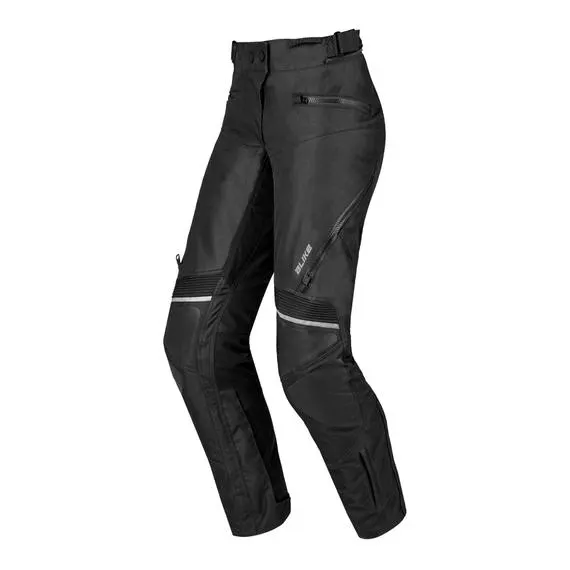 Pantaloni moto da donna Gavia Aqvadry Nero/Nero
