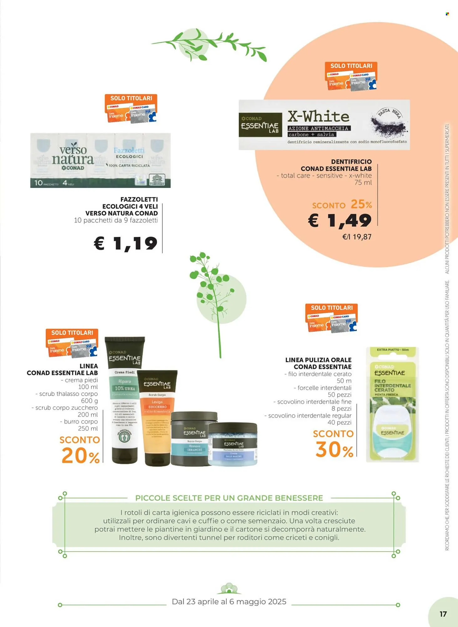 Volantino Conad da 23 aprile a 6 maggio di 2025 - Pagina del volantino 17