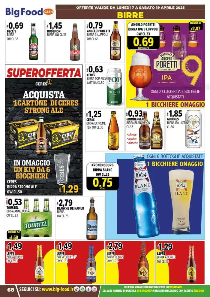 Buona Pasqua da 7 aprile a 19 aprile di 2025 - Pagina del volantino 68