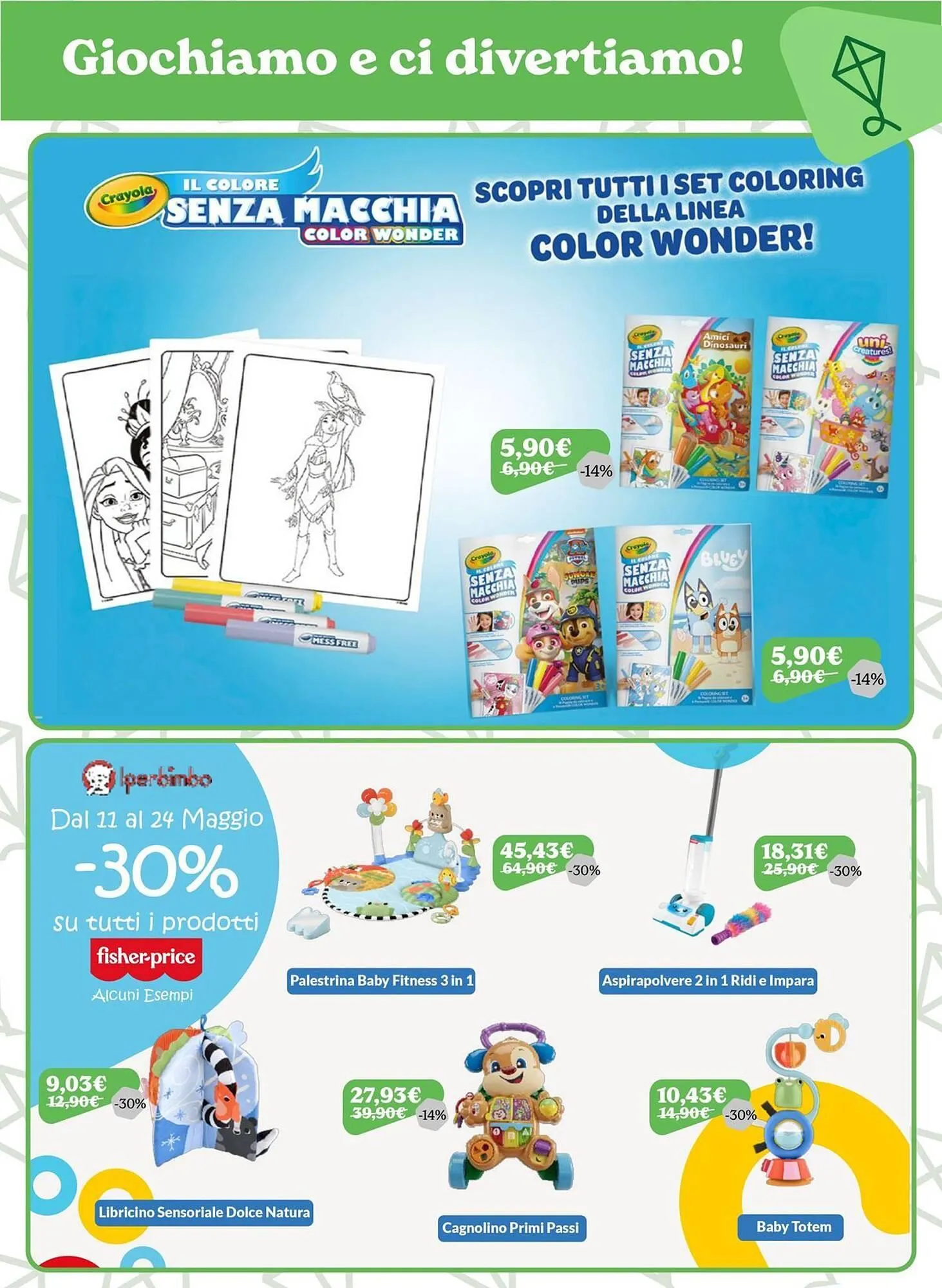 Volantino Iperbimbo da 11 maggio a 31 maggio di 2026 - Pagina del volantino 39