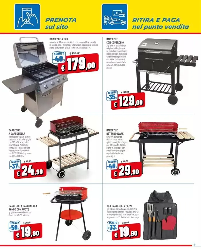 PRENOTA&RISPARMIA SOLO ONLINE da 10 marzo a 6 aprile di 2025 - Pagina del volantino 9