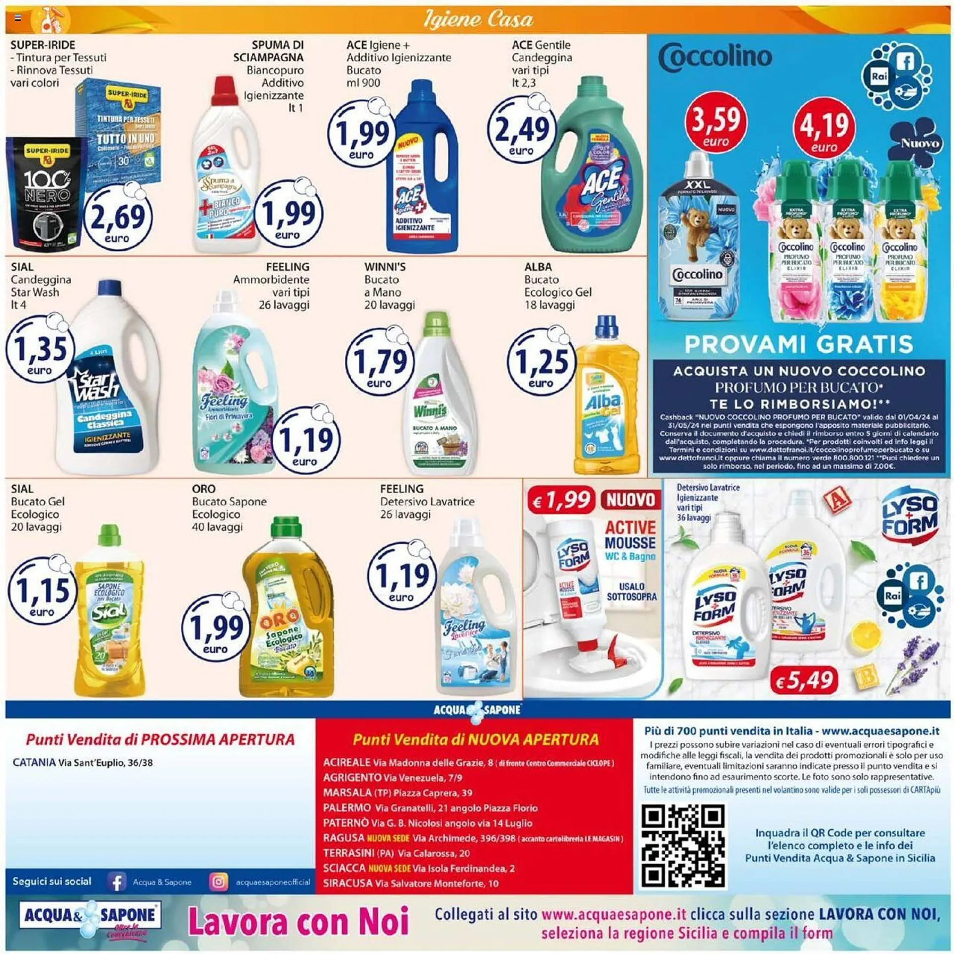Volantino Acqua & Sapone da 22 aprile a 5 maggio di 2024 - Pagina del volantino 20