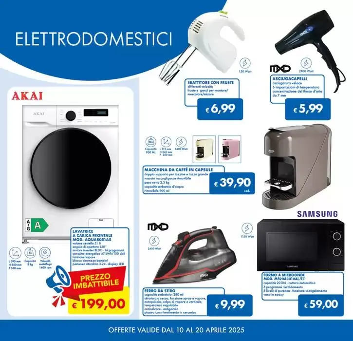 Grande riapertura Aprilia da 10 aprile a 20 aprile di 2025 - Pagina del volantino 25