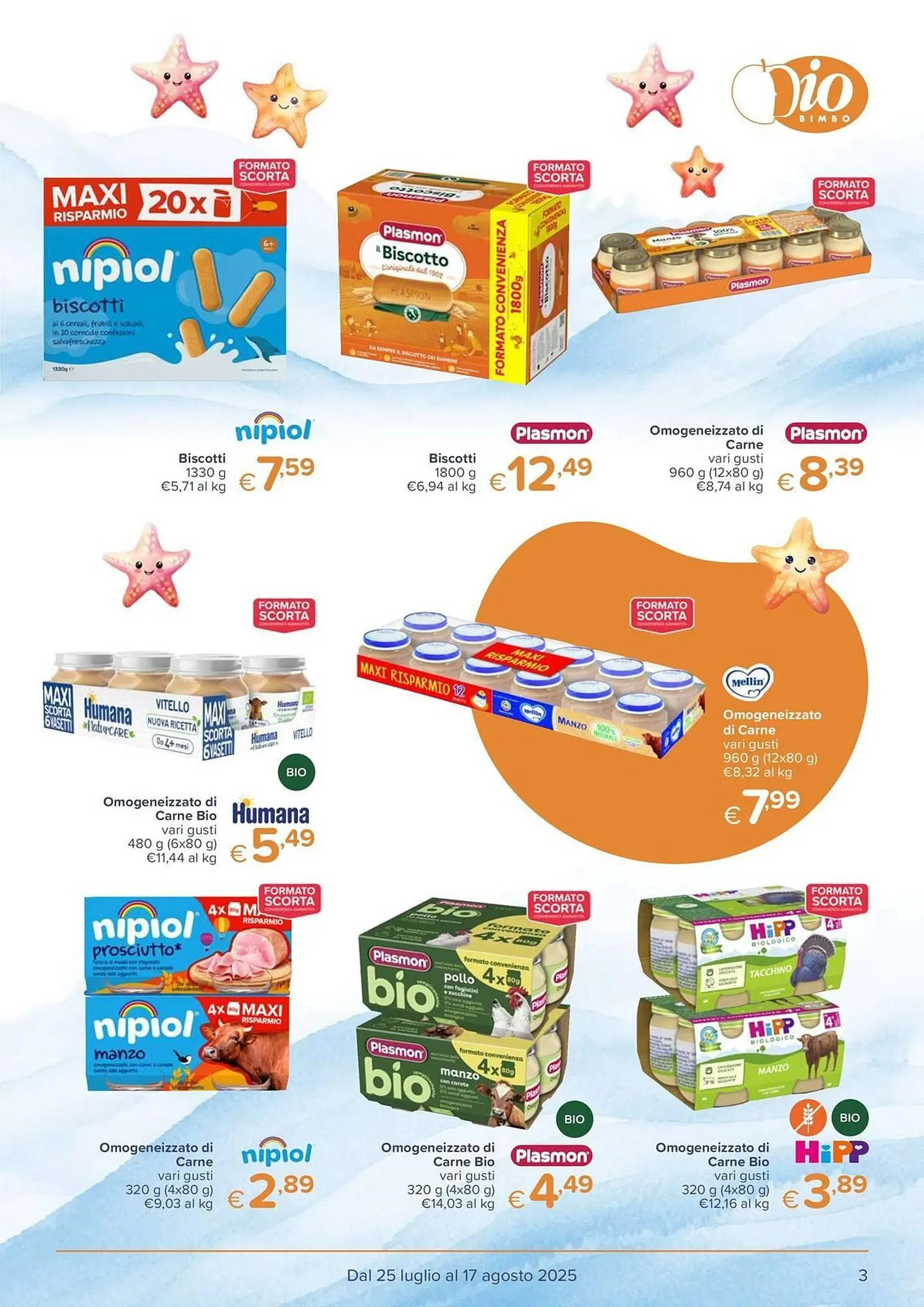 Volantino Io Bimbo da 25 luglio a 17 agosto di 2025 - Pagina del volantino 3