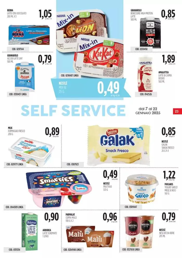 Offerte Carico Cash&Carry da 7 gennaio a 22 gennaio di 2025 - Pagina del volantino 23