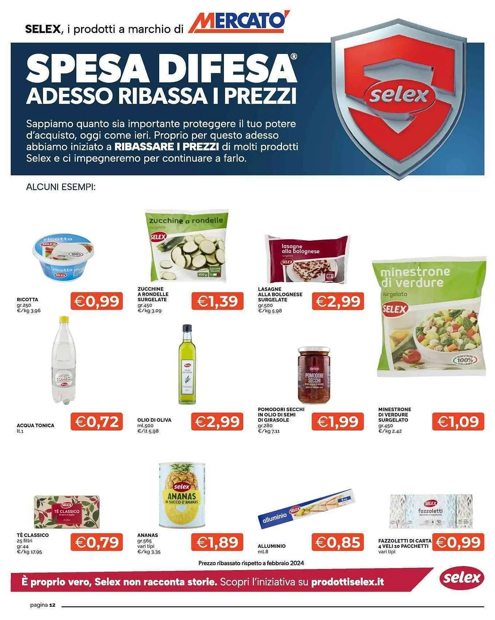 Volantino Mercatò da 10 novembre a 23 novembre di 2025 - Pagina del volantino 12