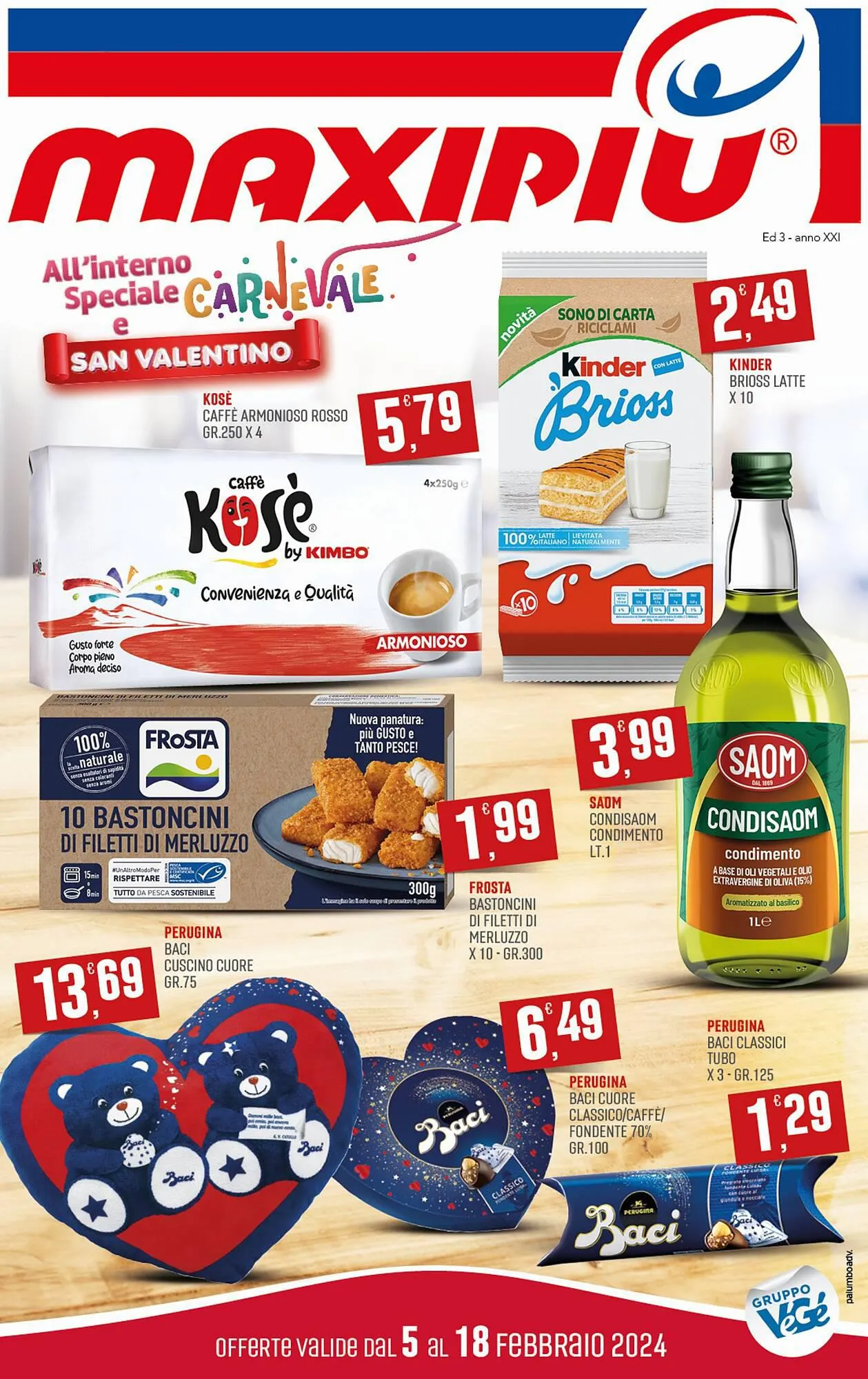 Volantino Maxipiù da 5 febbraio a 18 febbraio di 2024 - Pagina del volantino 