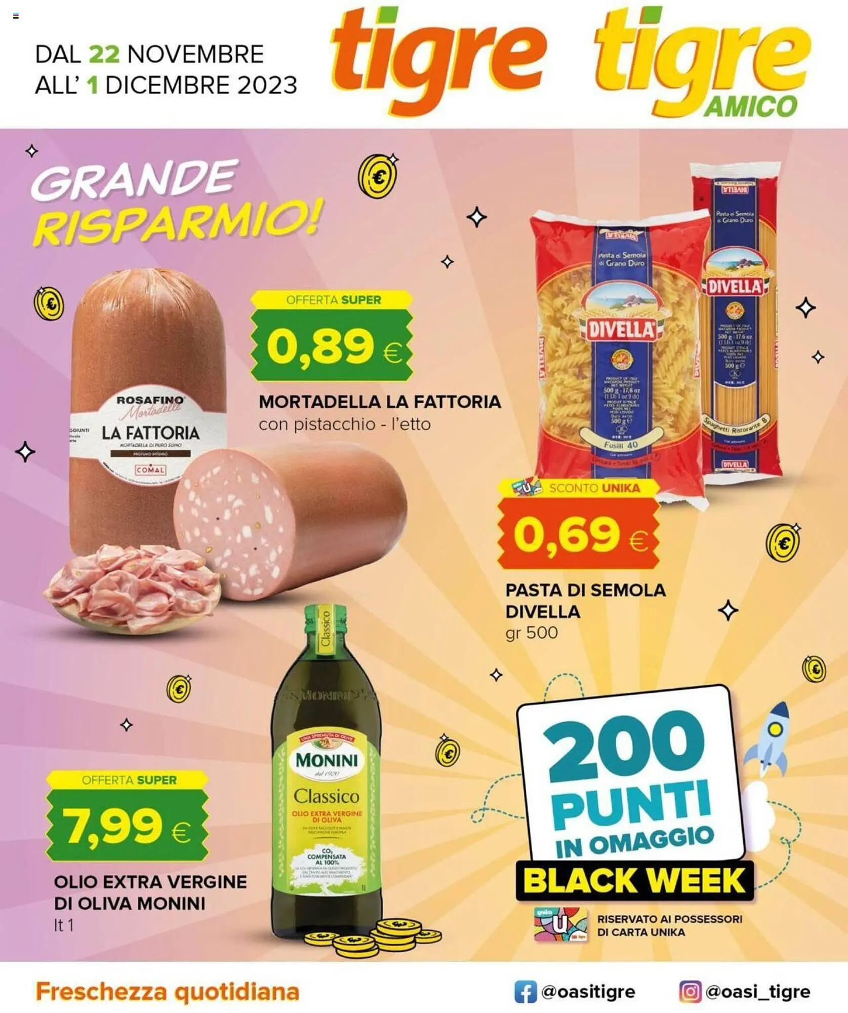 Volantino Tigre da 22 novembre a 1 dicembre di 2023 - Pagina del volantino 1