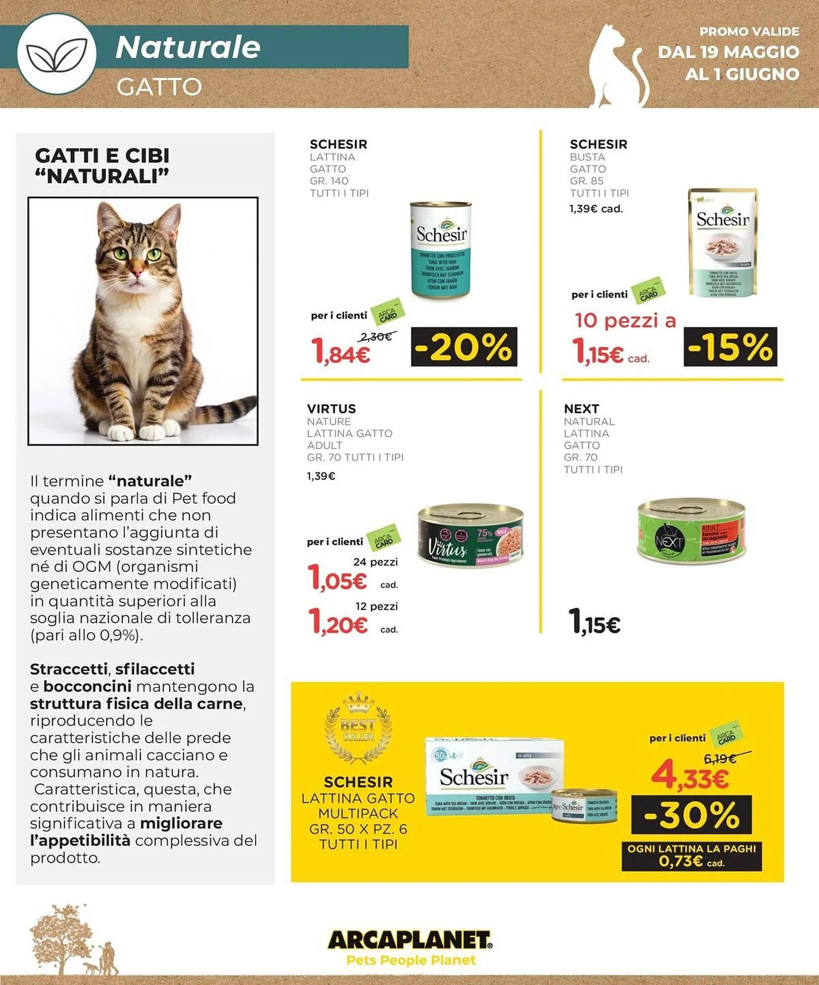 Volantino Arcaplanet da 19 maggio a 1 giugno di 2025 - Pagina del volantino 20