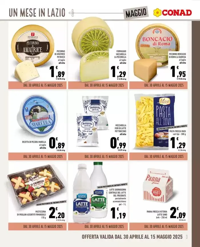 Un Mese in Lazio da 30 aprile a 31 maggio di 2025 - Pagina del volantino 3