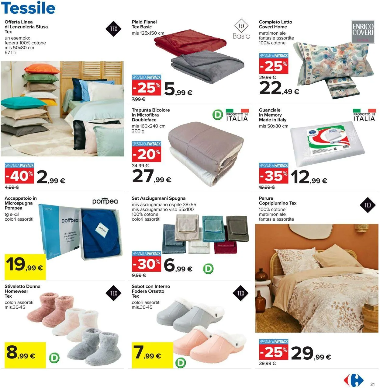 Carrefour Volantino attuale da 7 novembre a 16 novembre di 2025 - Pagina del volantino 31