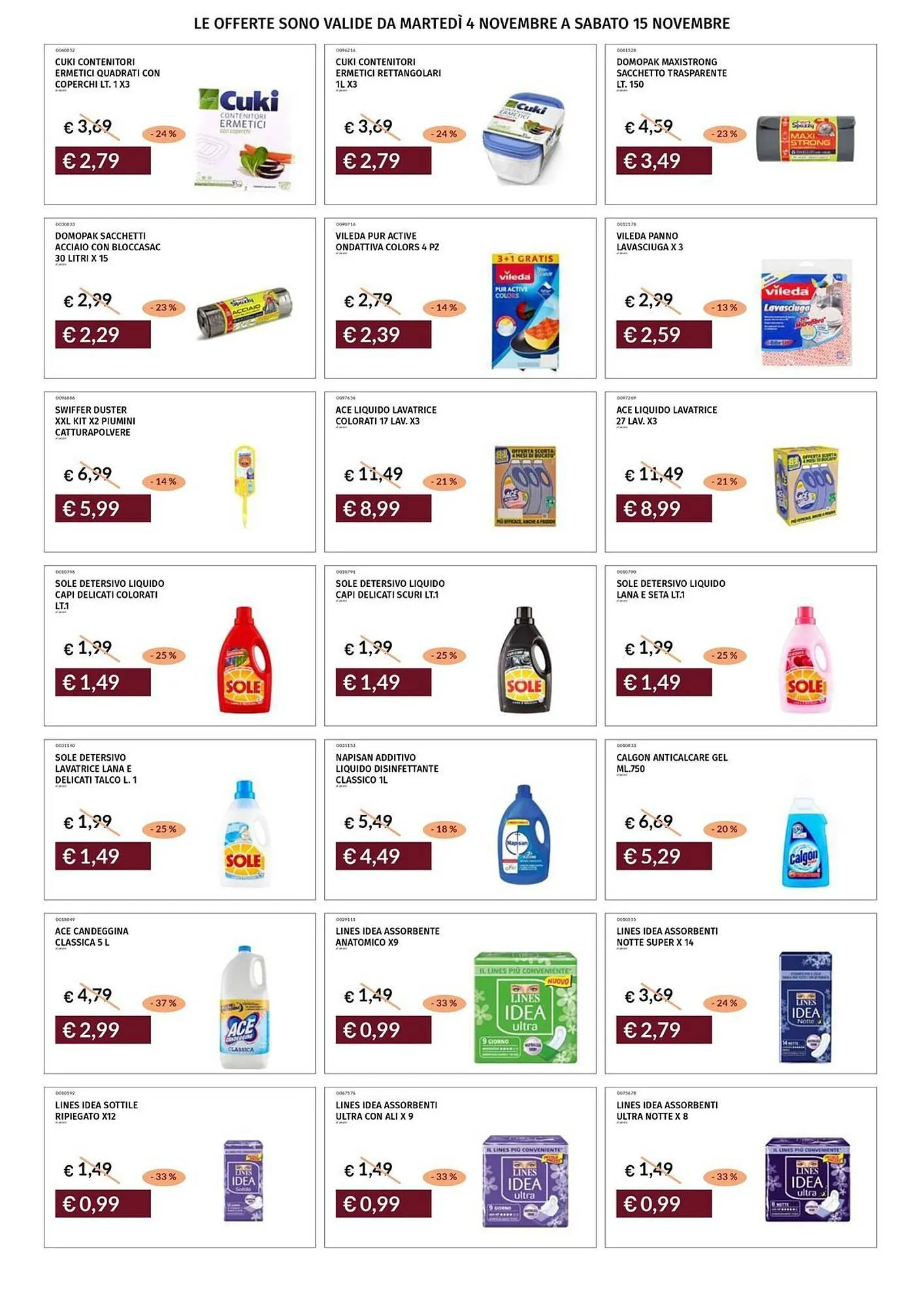 Volantino Prezzemolo e Vitale da 4 novembre a 15 novembre di 2025 - Pagina del volantino 37
