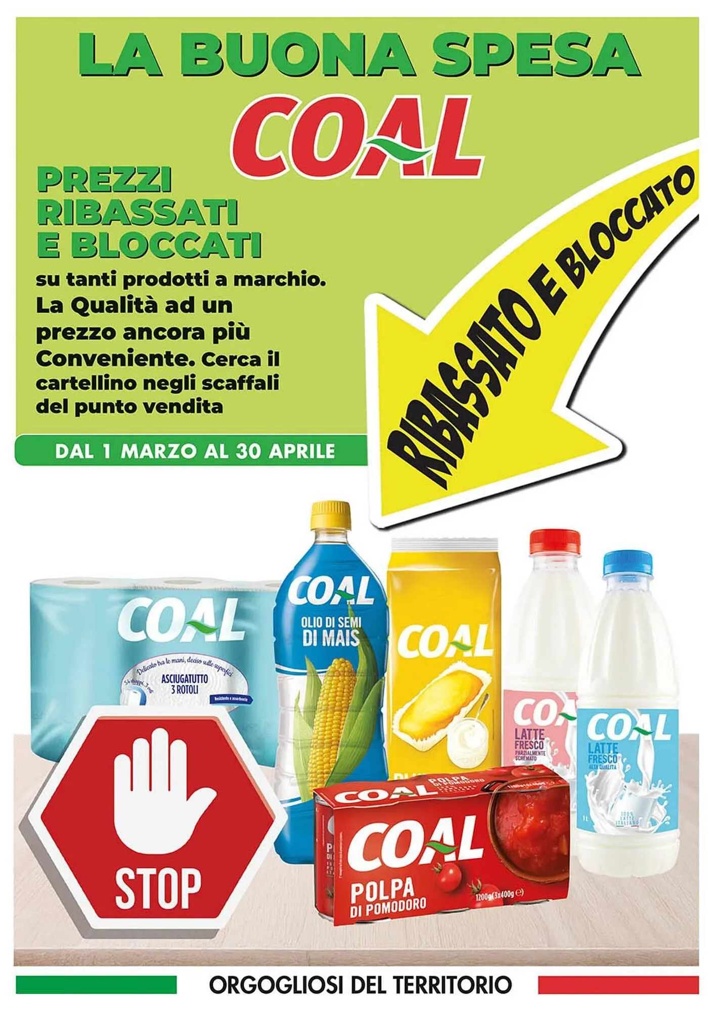 Volantino Coal Supermercato Coal - 1