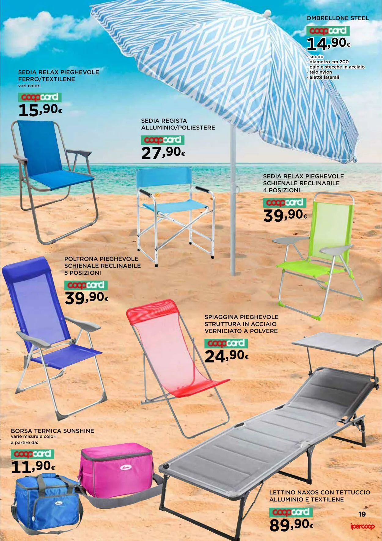 Coop Volantino attuale da 14 giugno a 25 luglio di 2023 - Pagina del volantino 19