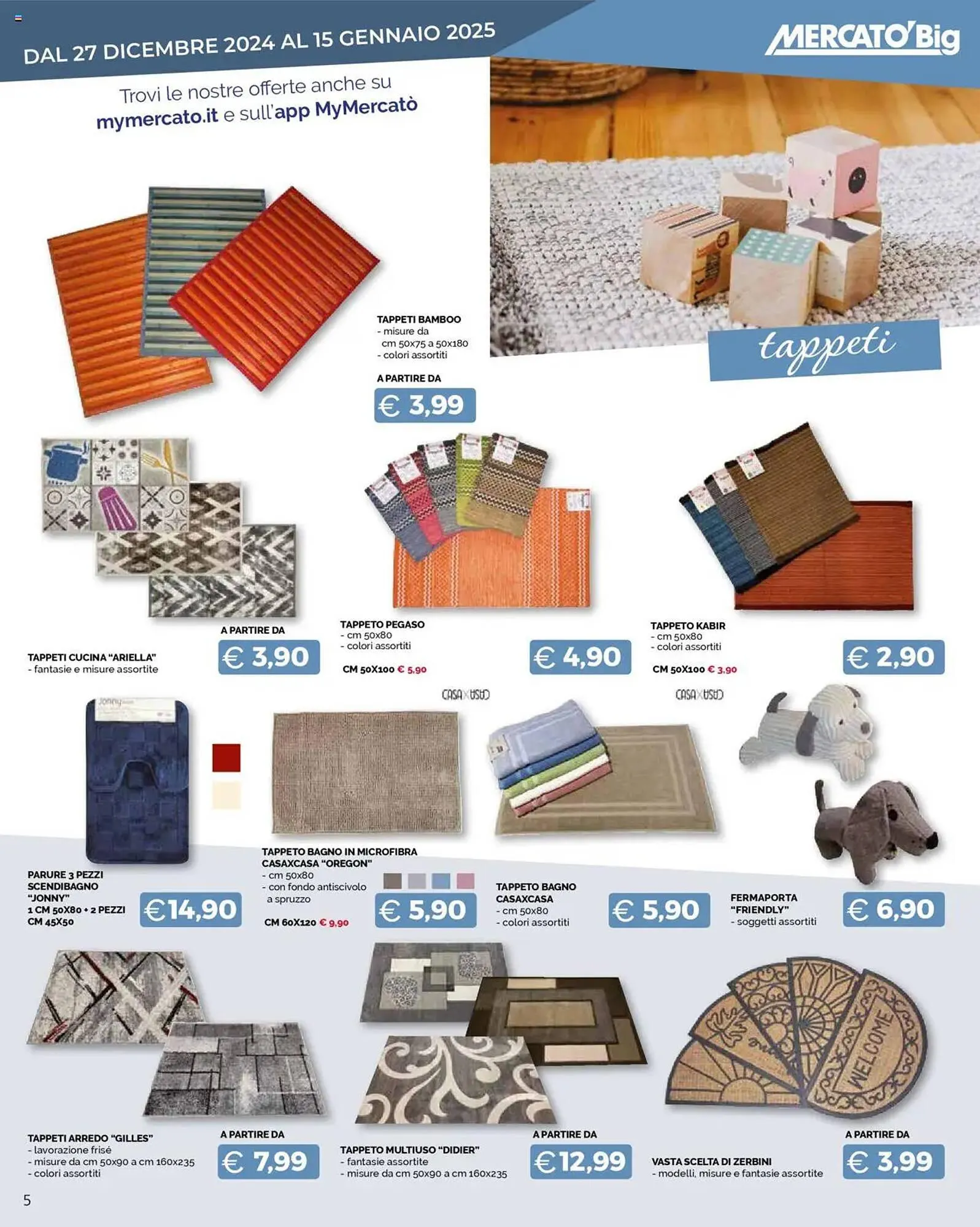 Volantino Mercatò Big da 27 dicembre a 15 gennaio di 2025 - Pagina del volantino 5