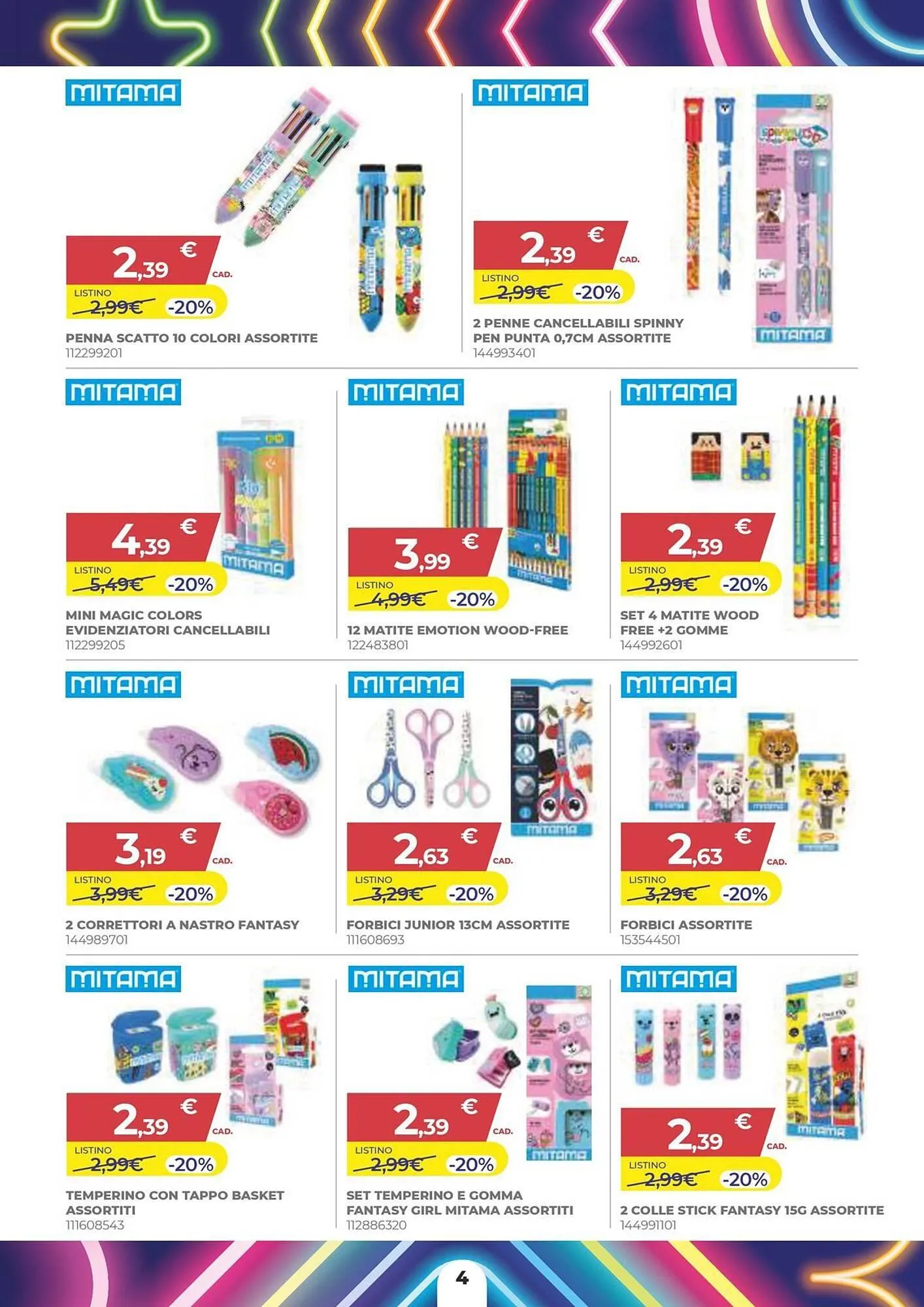 Volantino Toys Center da 28 agosto a 28 settembre di 2025 - Pagina del volantino 4